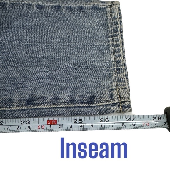 NWT Insane Gene Hi Rise Girlfriend distressed denim jeans womens 1/24 - Picture 13 of 13